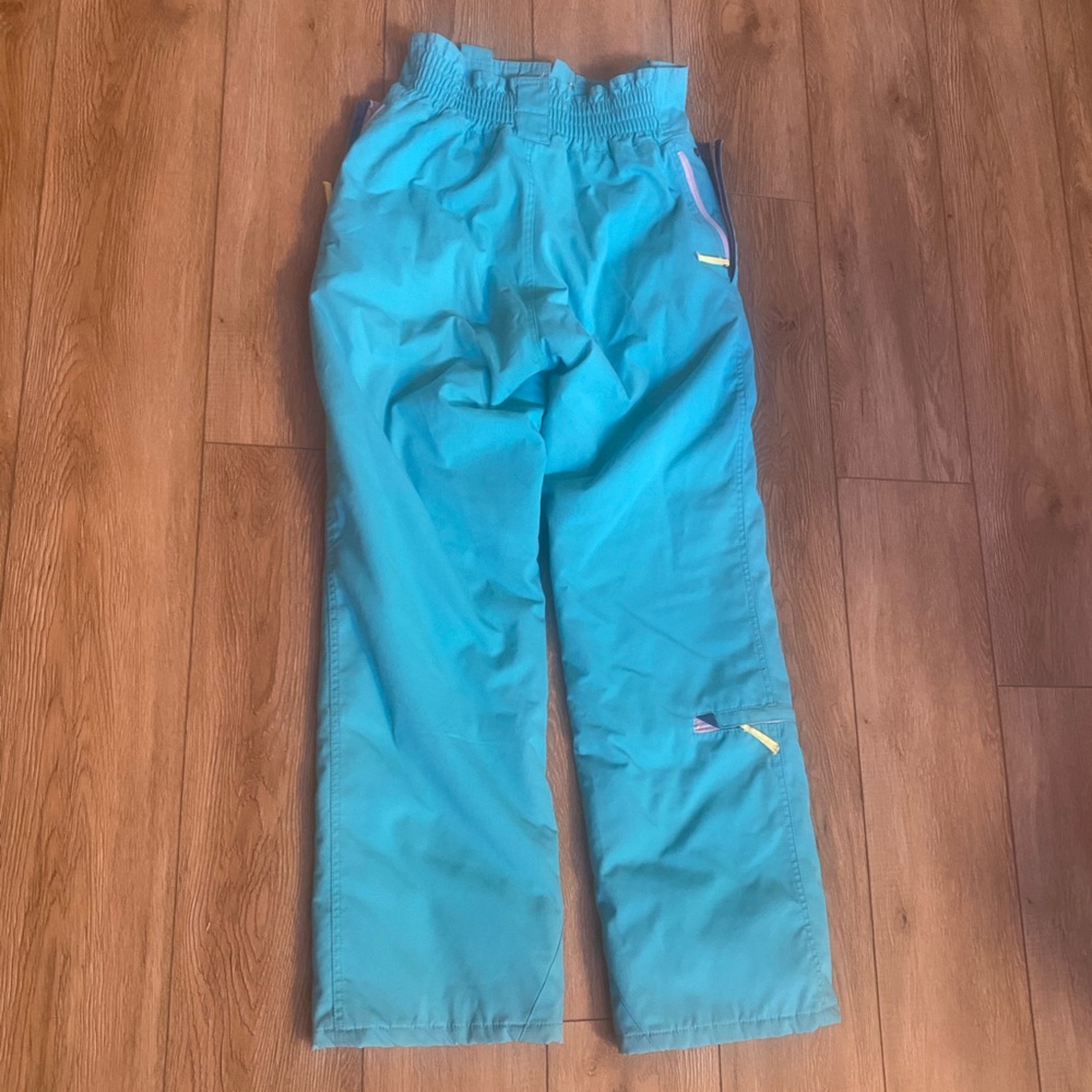 Bright Blue SOS Snow Pants - Picture 2 of 8